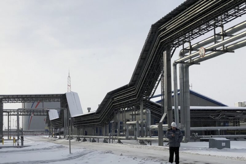 Drones strike Russia’s Ust-Luga port again as EU officials visit Ukraine | Russia-Ukraine war News