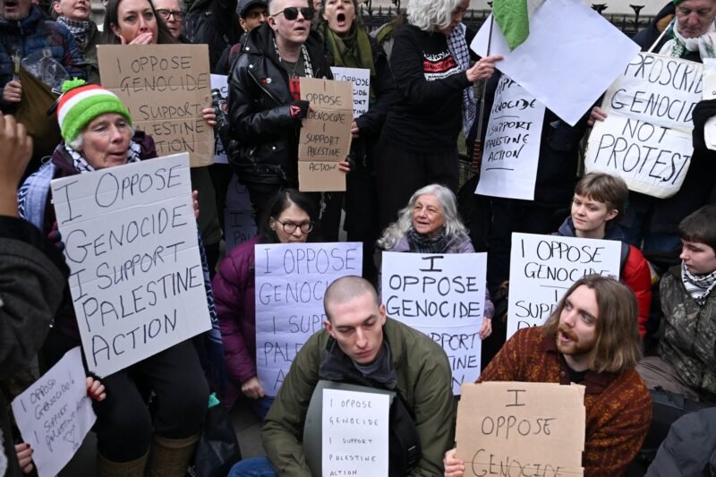 UK accused of ‘intimidation tactics’ against bailed pro-Palestine activists | Israel-Palestine conflict News