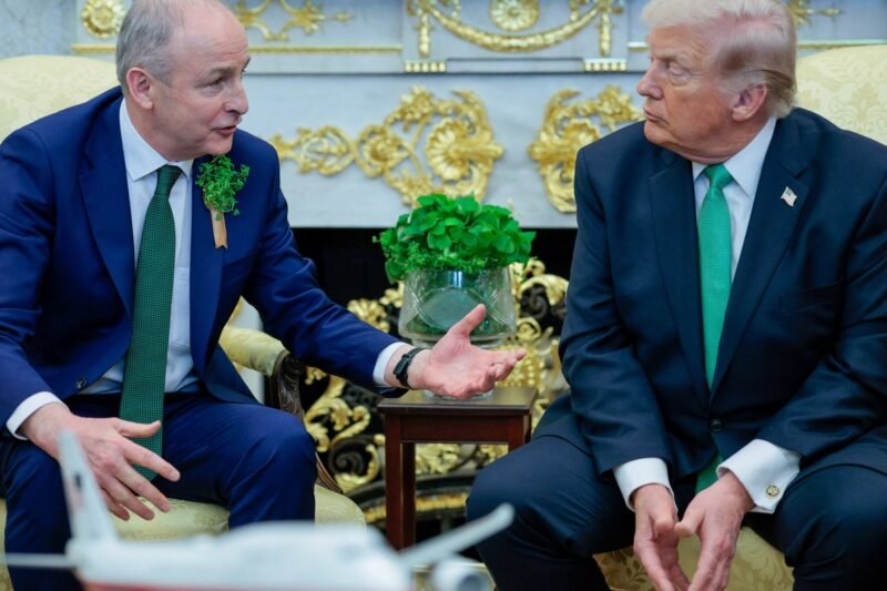 Ireland’s Micheal Martin and Trump in awkward St Patrick’s Day exchange | US-Israel war on Iran News