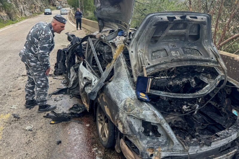 Three journalists killed in Israeli strike on marked press car in Lebanon | US-Israel war on Iran News