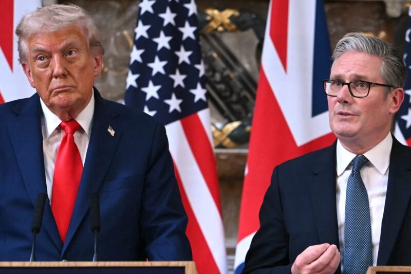 Trump shares SNL skit mocking Starmer as he speaks to UK PM over Iran war | US-Israel war on Iran News