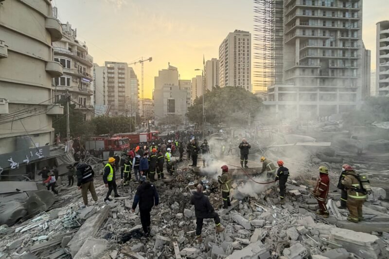 Israel bombs central Beirut, killing 6, strafes south, east Lebanon | US-Israel war on Iran News