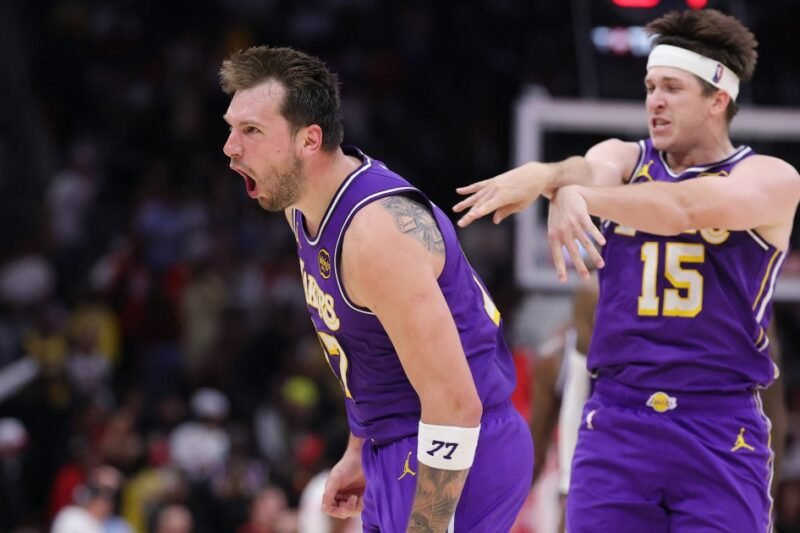 Luka Doncic scores 40 points as Lakers defeat Rockets in NBA | Basketball News