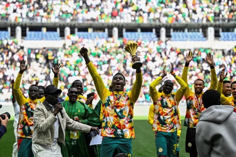 Senegal parade AFCON trophy, despite title being awarded to Morocco | Football News