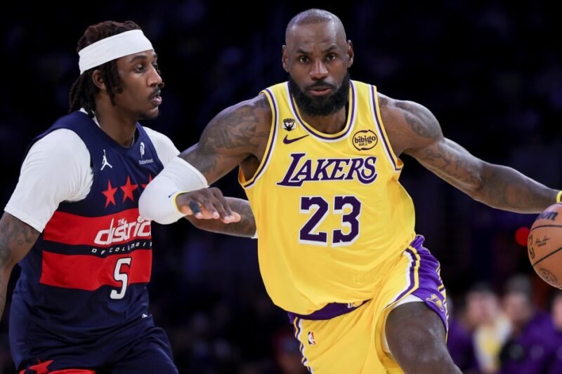 LeBron James records triple-double as Lakers dominate Wizards | Basketball News