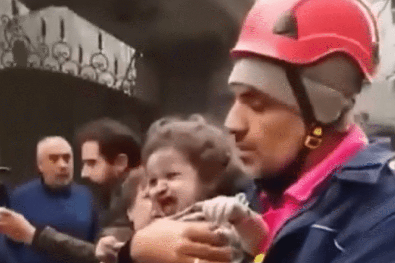 Toddler rescued after US-Israeli strike on Iran | US-Israel war on Iran