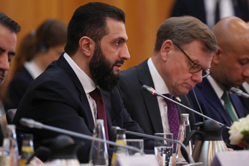 Syria’s al-Sharaa visits Germany to talk reconstruction, return of refugees | News