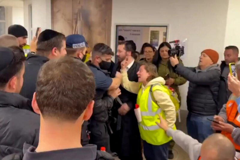 Woman confronts Ben-Gvir at site of Iranian missile strike | US-Israel war on Iran