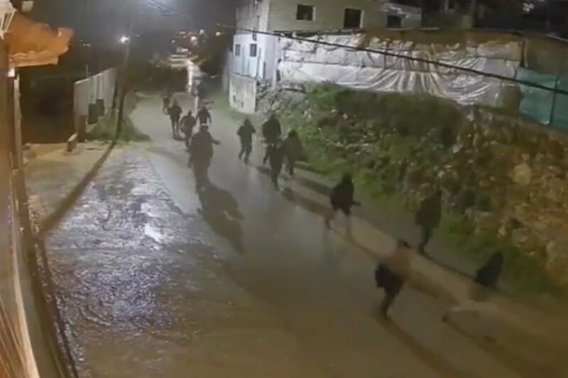 Israeli settlers violently storm through occupied West Bank | Occupied West Bank