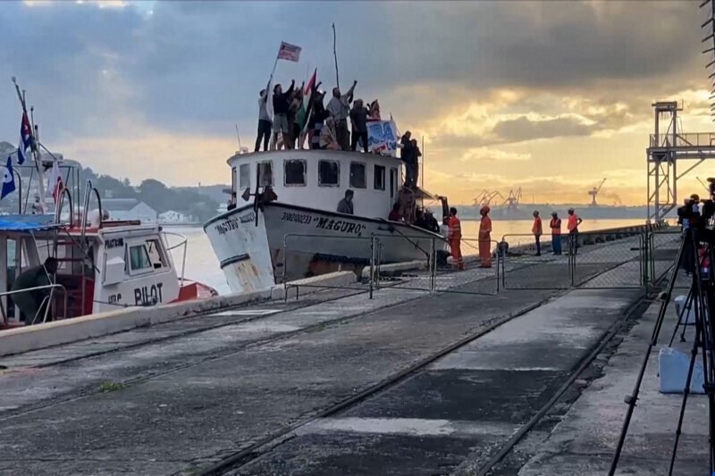 Aid flotilla reaches Cuba amid US oil blockade and blackouts | Donald Trump News
