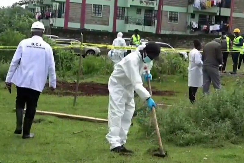 Dozens of bodies including children exhumed from mass grave in Kenya | Newsfeed