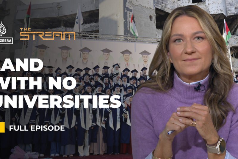 How can students in Gaza continue to learn with no universities? | Israel-Palestine conflict