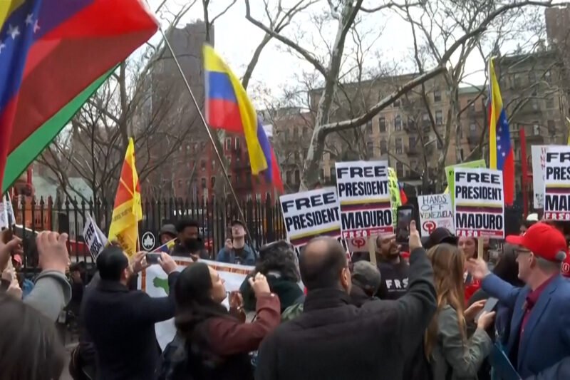 Protests erupt outside US court over Maduro case | Donald Trump News