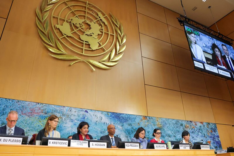 Grieving Iranian mother tells UN about children before school attack | US-Israel war on Iran