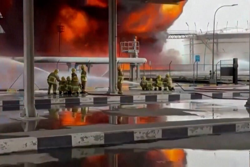 Kuwait airport hit by Iranian drone strikes | Conflict