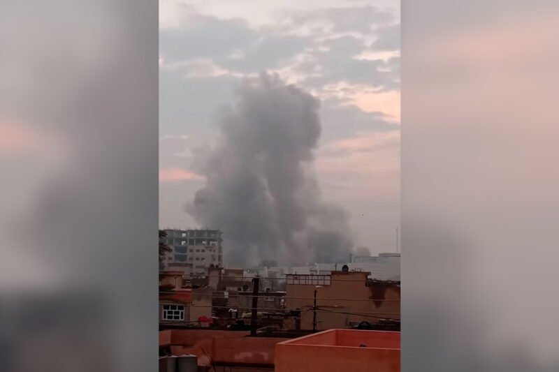 Thick plumes of smoke rise over Iraq’s Mosul after strikes | US-Israel war on Iran