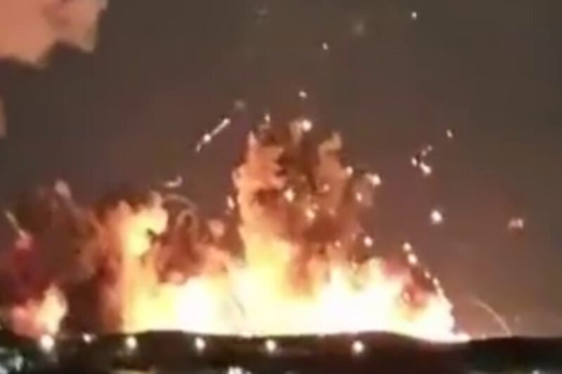 Intense US-Israeli attacks on Iranian city of Isfahan cause column of fire | Conflict