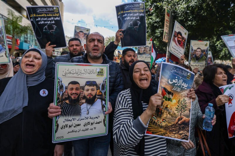 Palestinians in occupied West Bank protest Israel’s death penalty law | Newsfeed