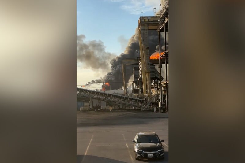 Texas oil refinery in flames after explosion | Oil and Gas