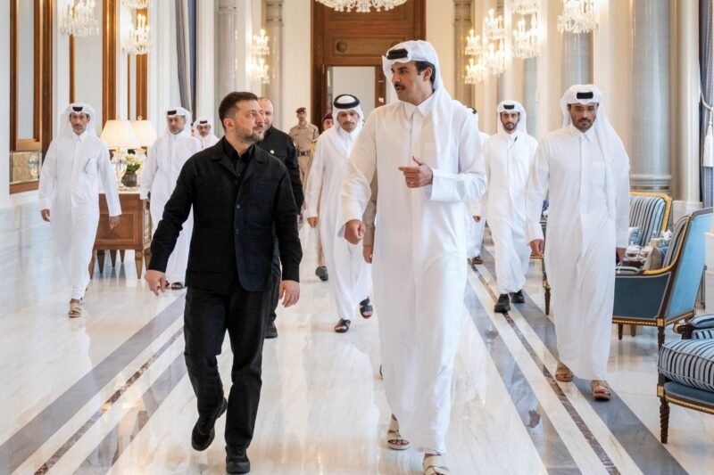 Ukraine’s Zelenskyy signs air defence deals with UAE, Qatar on Gulf tour | News