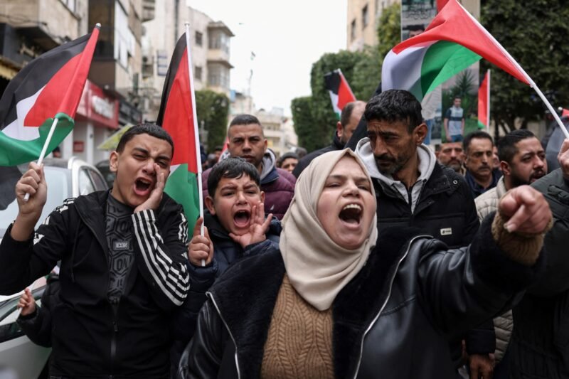 Palestinians in West Bank protest, strike against Israeli death penalty law | Israel-Palestine conflict News