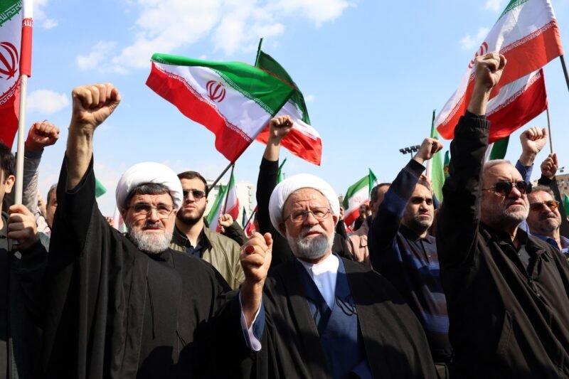 Iran authorities await war ‘victory’ as supporters mark 1979 anniversary | US-Israel war on Iran News