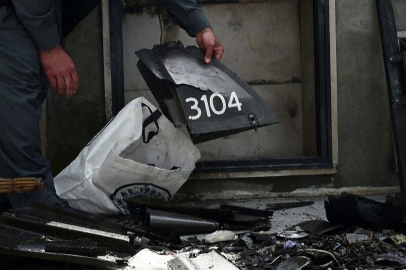 Residents inspect drone damage near Erbil airport | US-Israel war on Iran