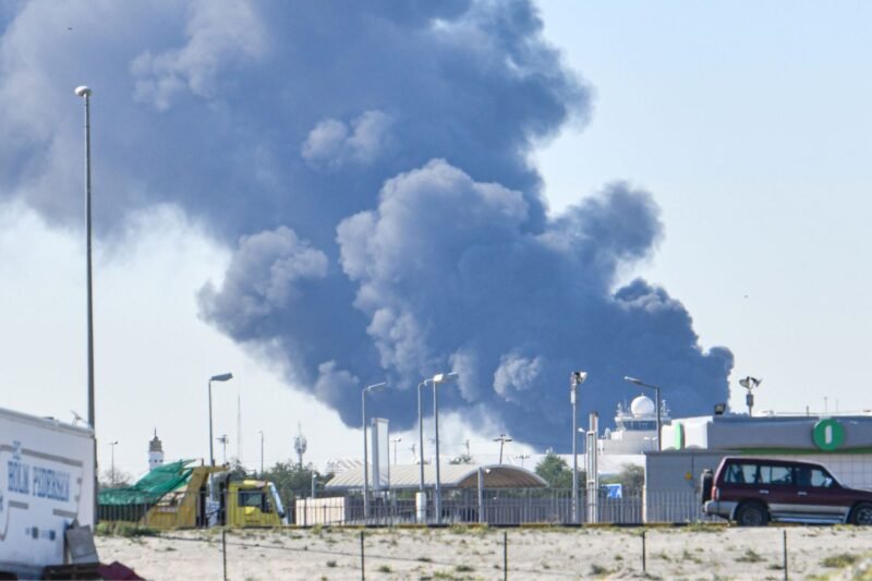 Iran attacks cause fire in Kuwait, Bahrain; kill man in UAE | US-Israel war on Iran News