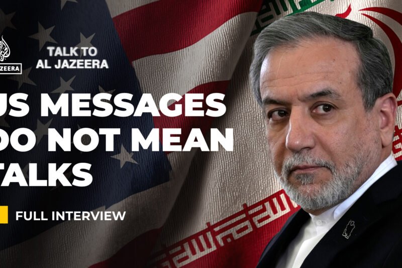 US messages via Witkoff and intermediaries are not negotiations: Araghchi | US-Israel war on Iran