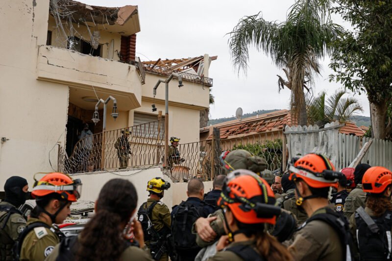 Central Israel hit by one of Iran’s largest missile barrages in weeks | US-Israel war on Iran