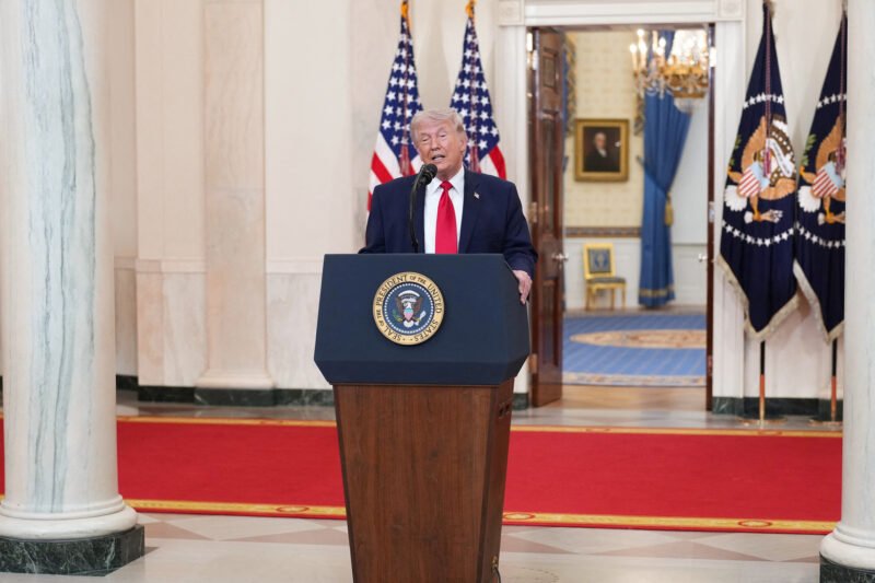 Trump’s national address on Iran ’embarrassing, incoherent’ | Donald Trump