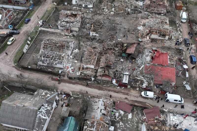 Video shows the moment a Russian drone hit an apartment in Ukraine | Russia-Ukraine war