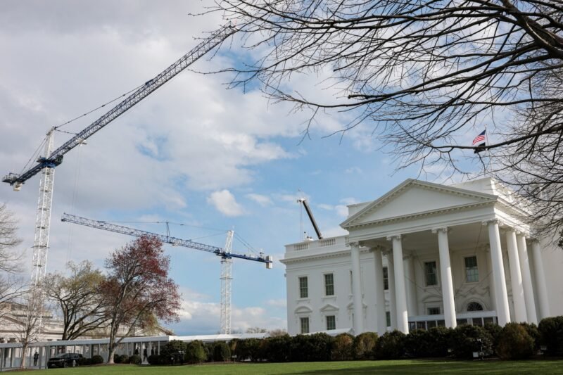 Trump files emergency motion to continue building White House ballroom | Donald Trump News